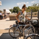 Locking up your bike, Arlington County