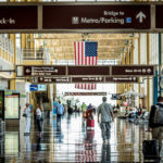 Airport Travel Option Signage